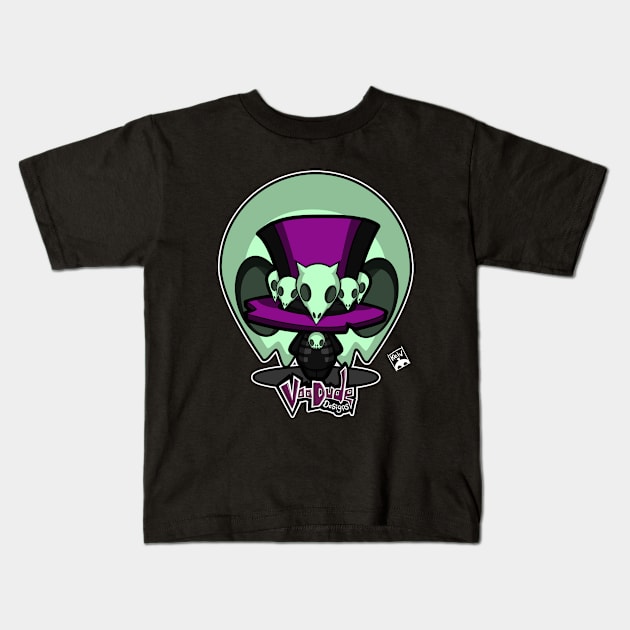 Witch Doctor Kids T-Shirt by VooDudeDesigns